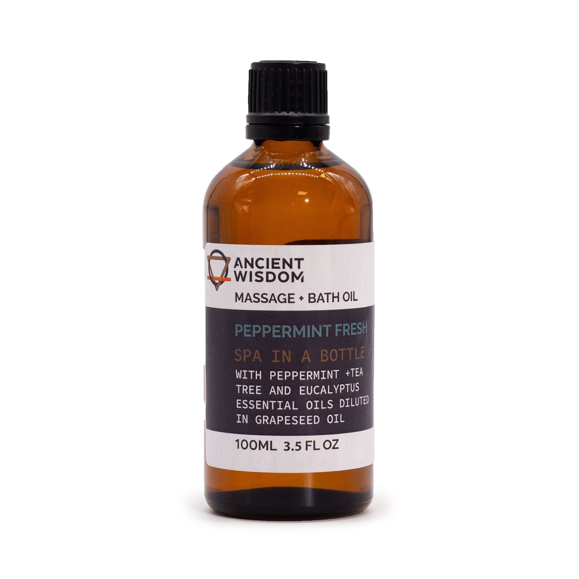 Peppermint Fresh Massage Oil - 100ml