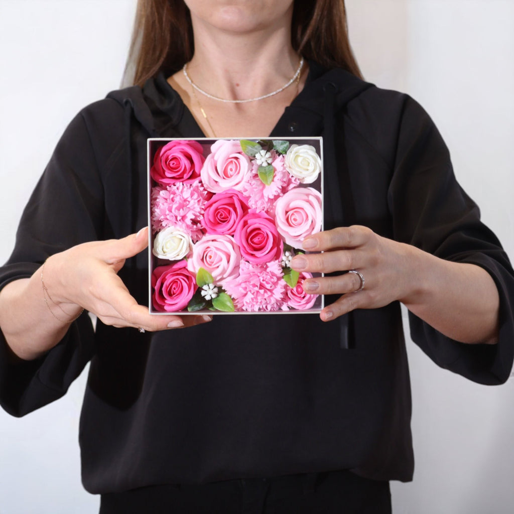 Square Box - Baby Blessings - Pinks - Natural Aroma Company