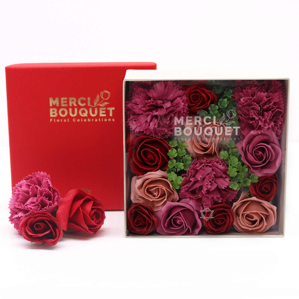 Square Box - Vintage Roses - Natural Aroma Company